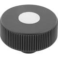 Kipp Knurled Wheels, Style H, without cross hole, inch K0262.23CN5